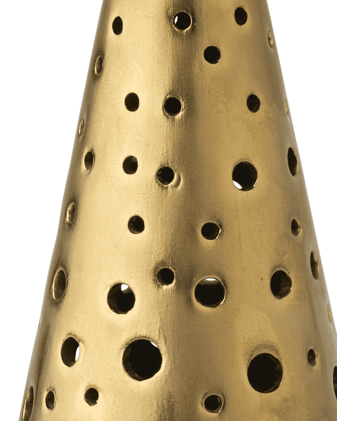 Nobili Tealight holder H19 high gold H19 H: 7.5" Ø: 3.1"