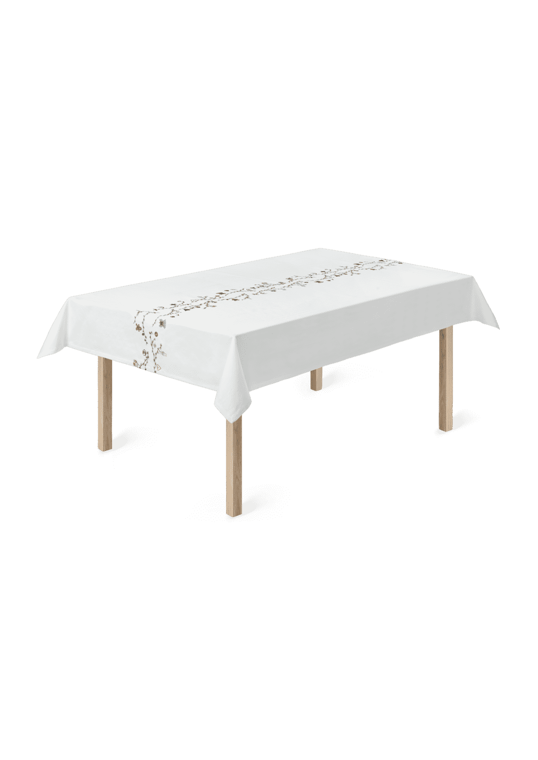 Hammershøi Christmas Tablecloth white modern theme