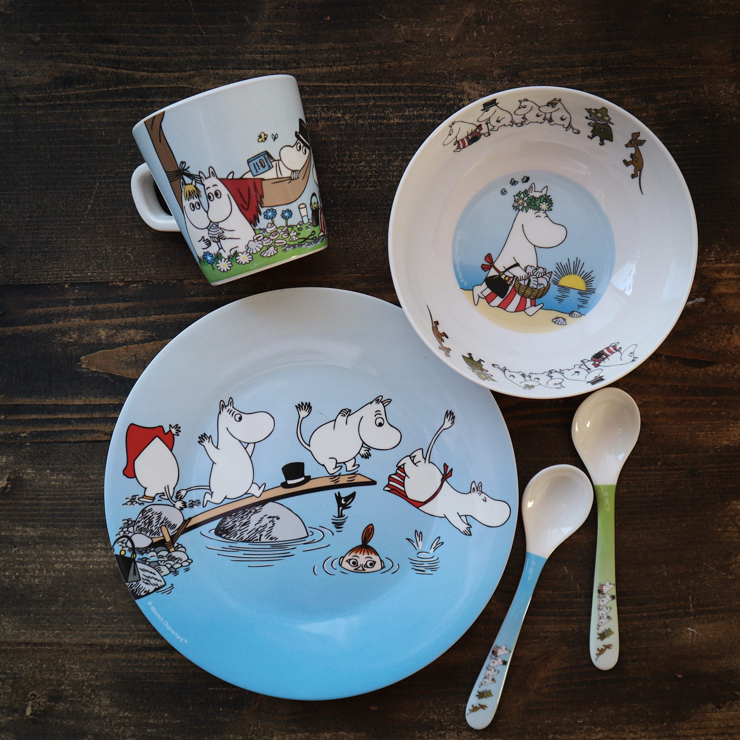2 pack spoons MOOMIN Archipelago