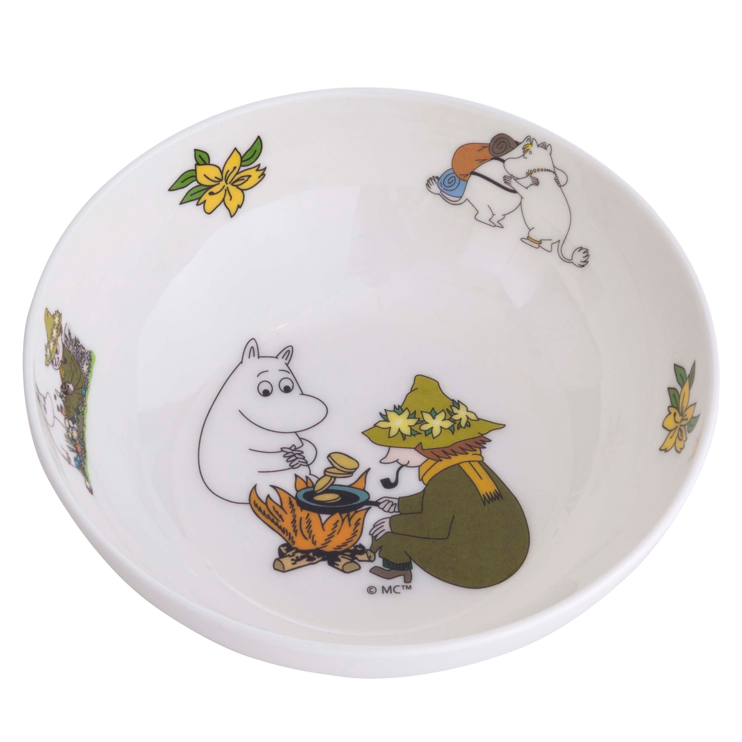 MOOMIN small bowl "Camping"