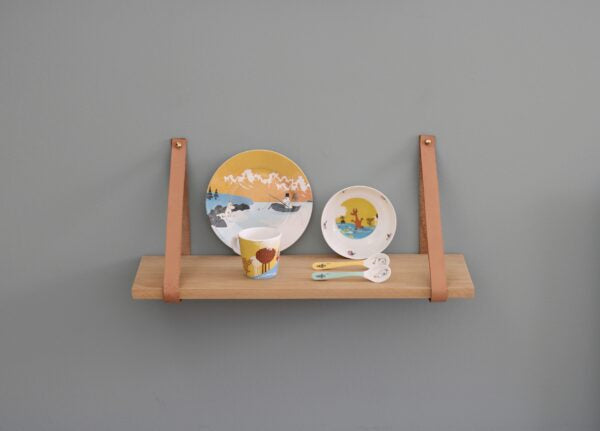MOOMIN small bowl "Forest & Lake" yellow