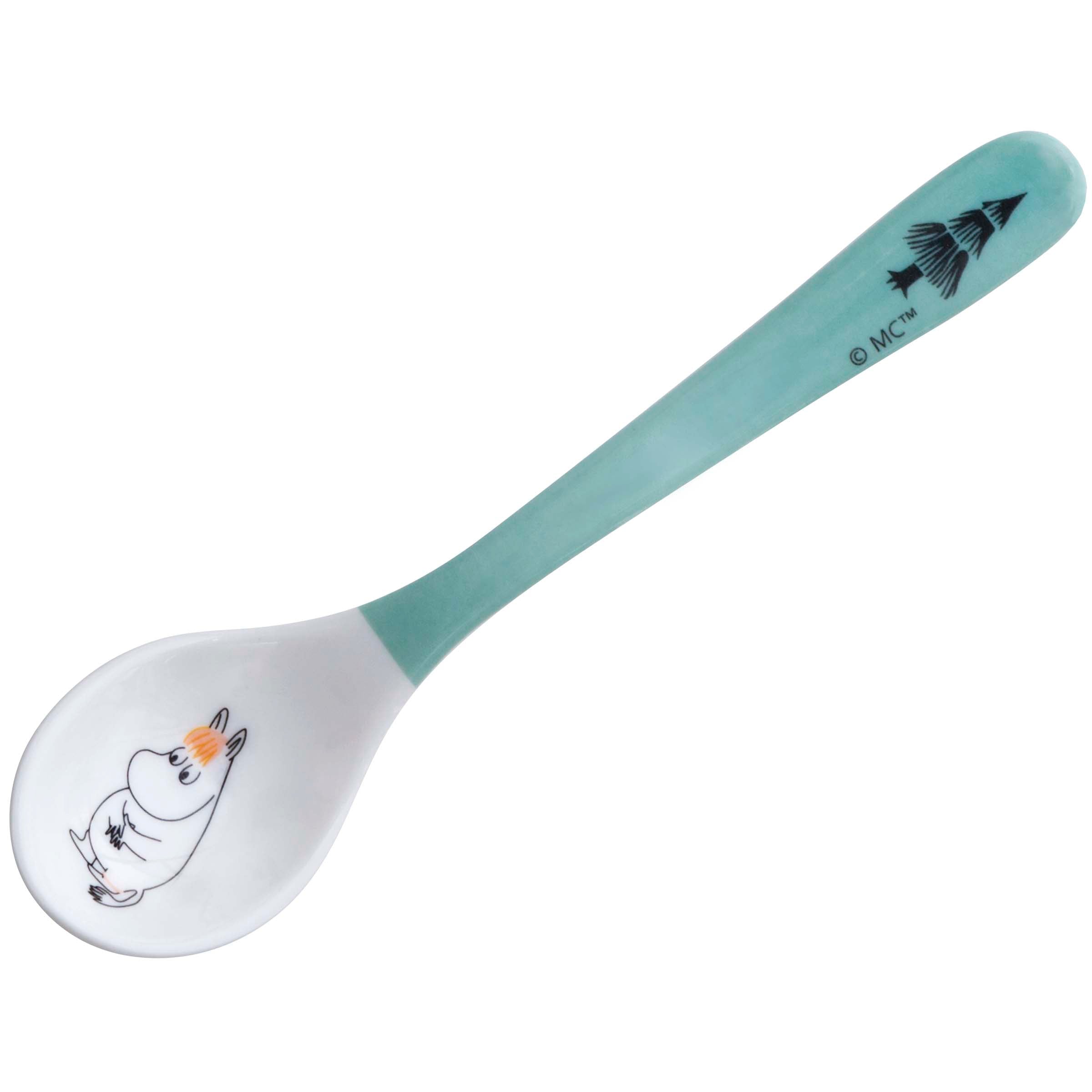 Moomin spoon 1-pack -"Forest & Lake" green