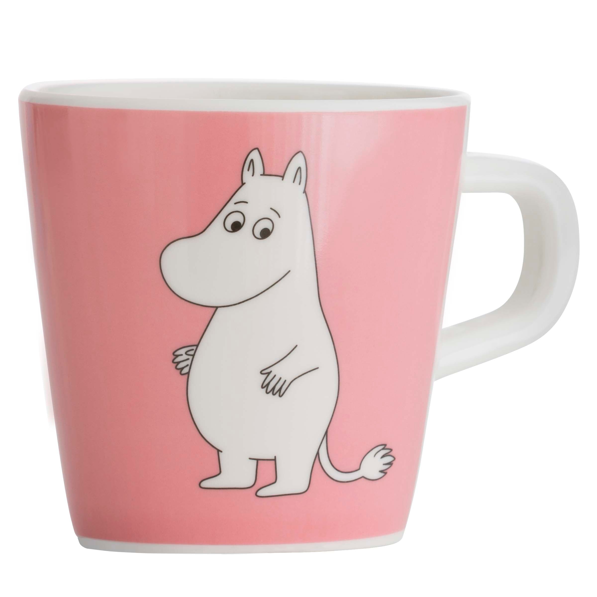 Moomin mug "Water & Bath", pink