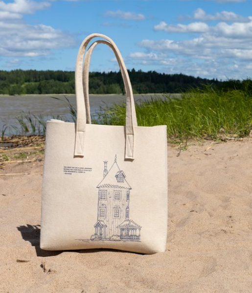 Tote bag 40x40cm Moominhouse