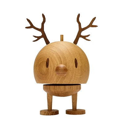 Hoptimist Wood Large Reindeer Bumble Oak