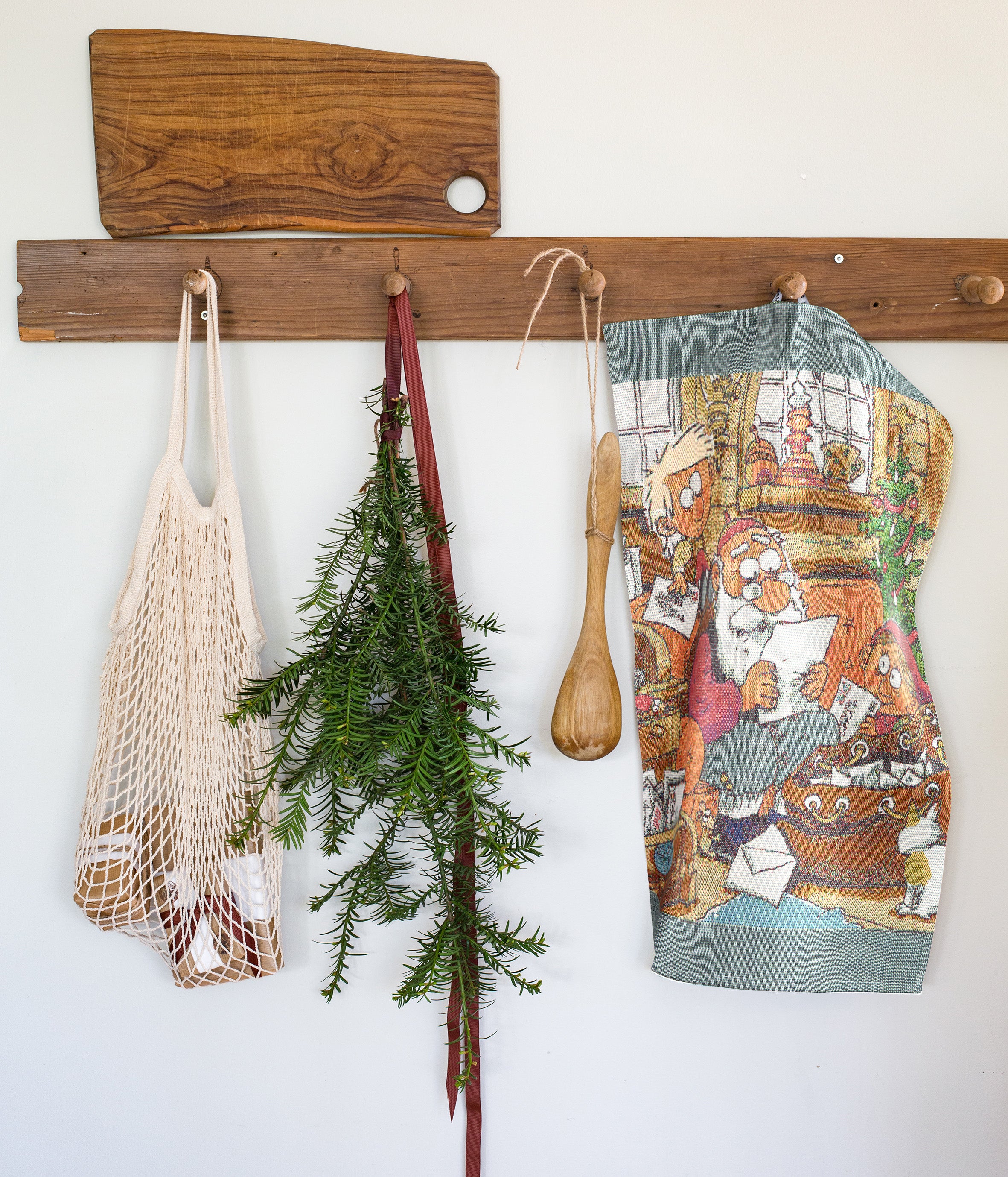 Tea towel 35X50 cm Christmas ÖNSKELISTA