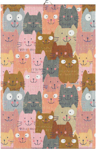 Tea towel 40x60 cm KATTKOMPIS Cat friend