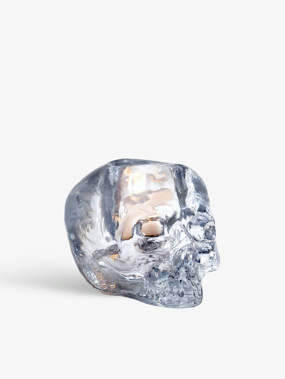 Still life skull clear votive Ludvig Löfgren