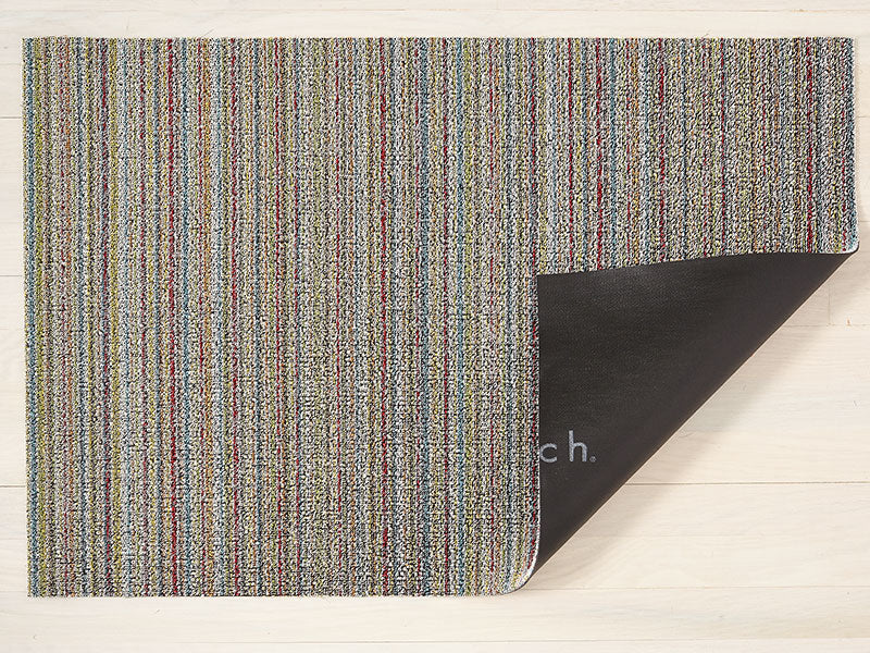 Shag Big Mat Skinny Stripe -Soft Multi 36"x60"