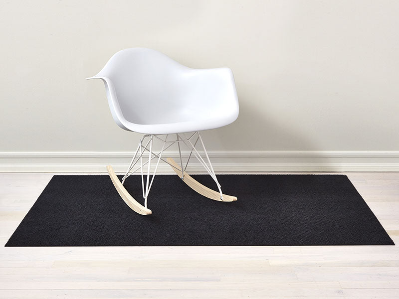 Chilewich Shag Mat Solid in Black