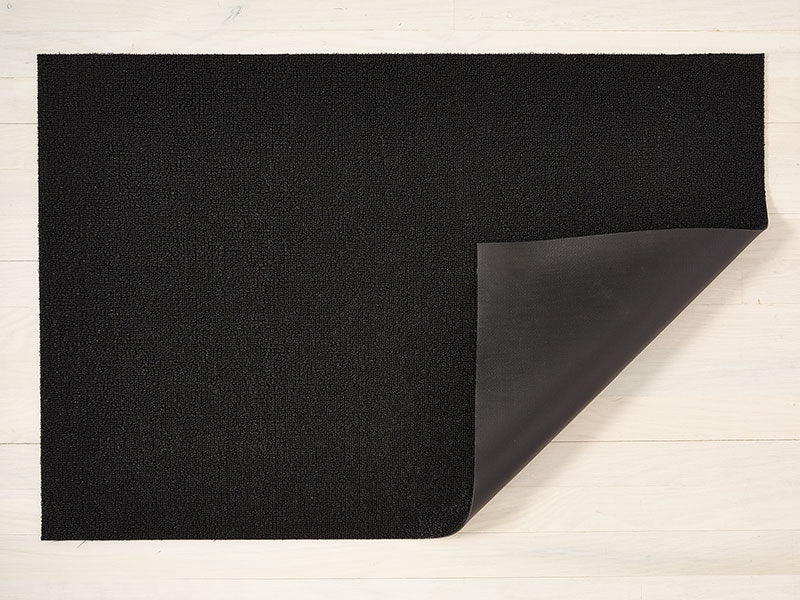 Chilewich Shag Mat Solid in Black