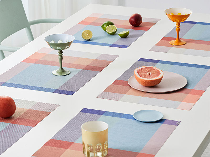 *SALE Chilewich Placemat Rectangle 14x19" Chroma