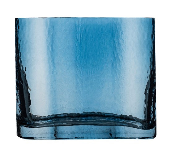 Sagaform Sea Glass vases Kosta Sweden tall turquoise