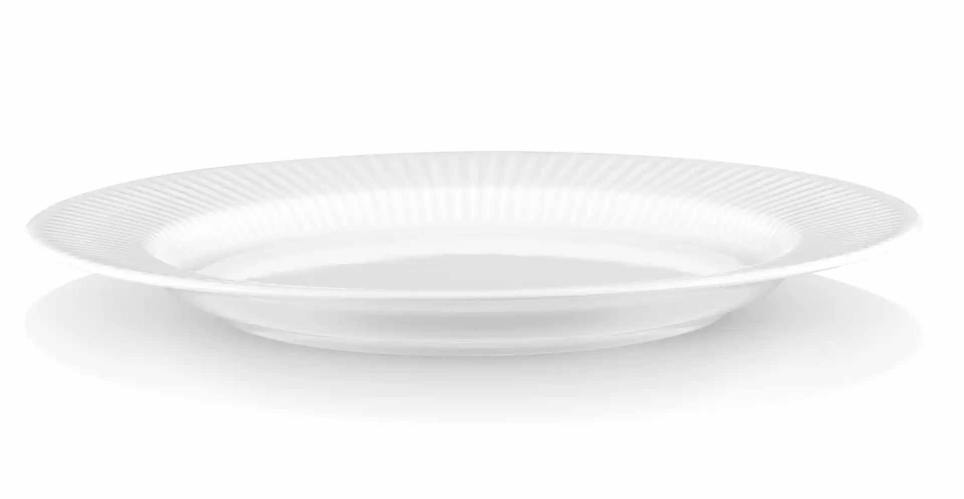 Eva Trio Legio White Porcelain Dinner plate Ø25 cm