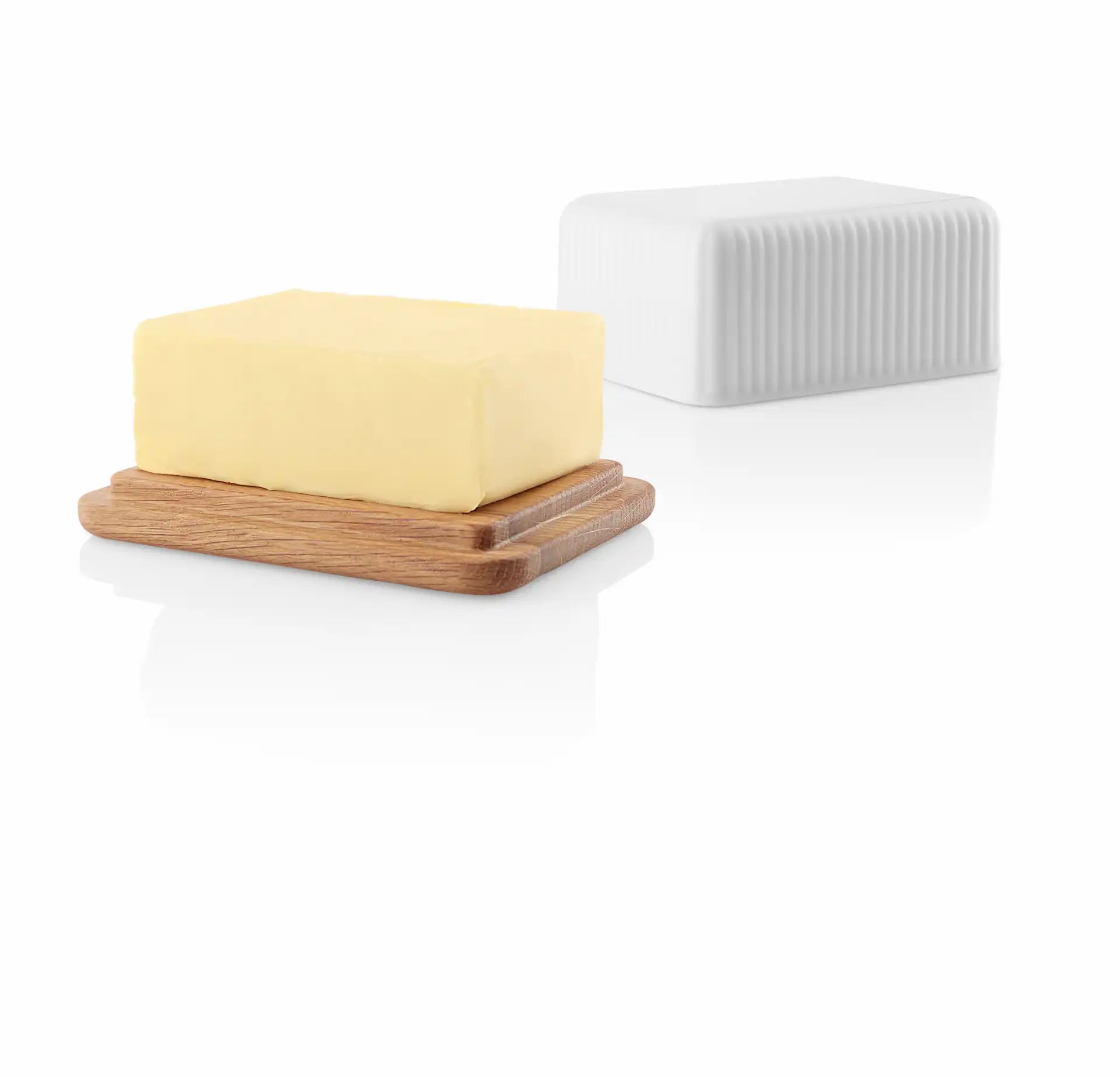 Legio Nova Butter dish with oak lid