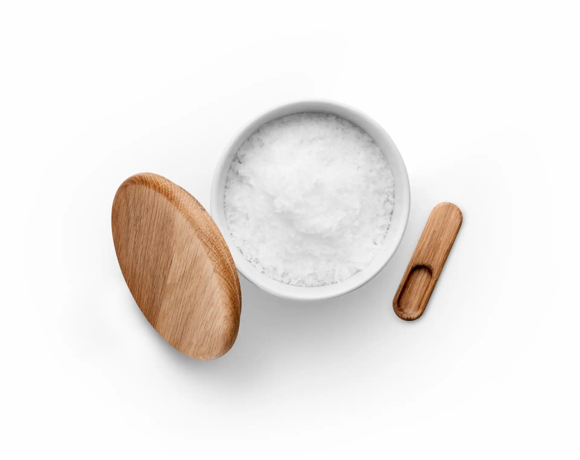 Legio Nova Salt cellar with lid and spoon