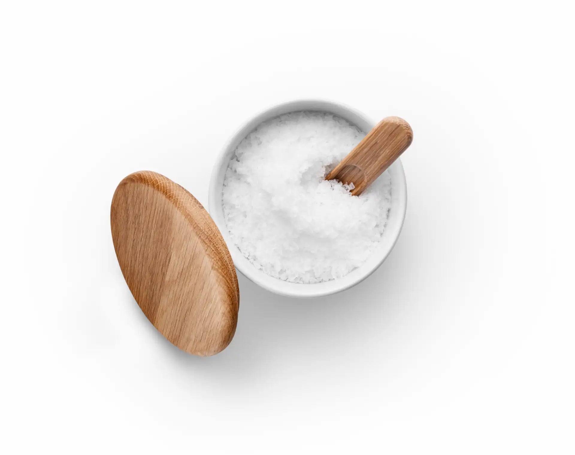 Legio Nova Salt cellar with lid and spoon