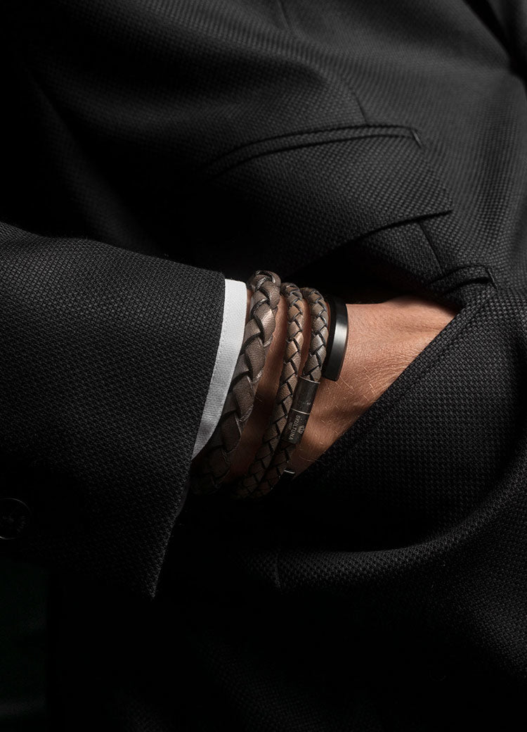 SKULTUNA cuffs ICON cuff - titanium black