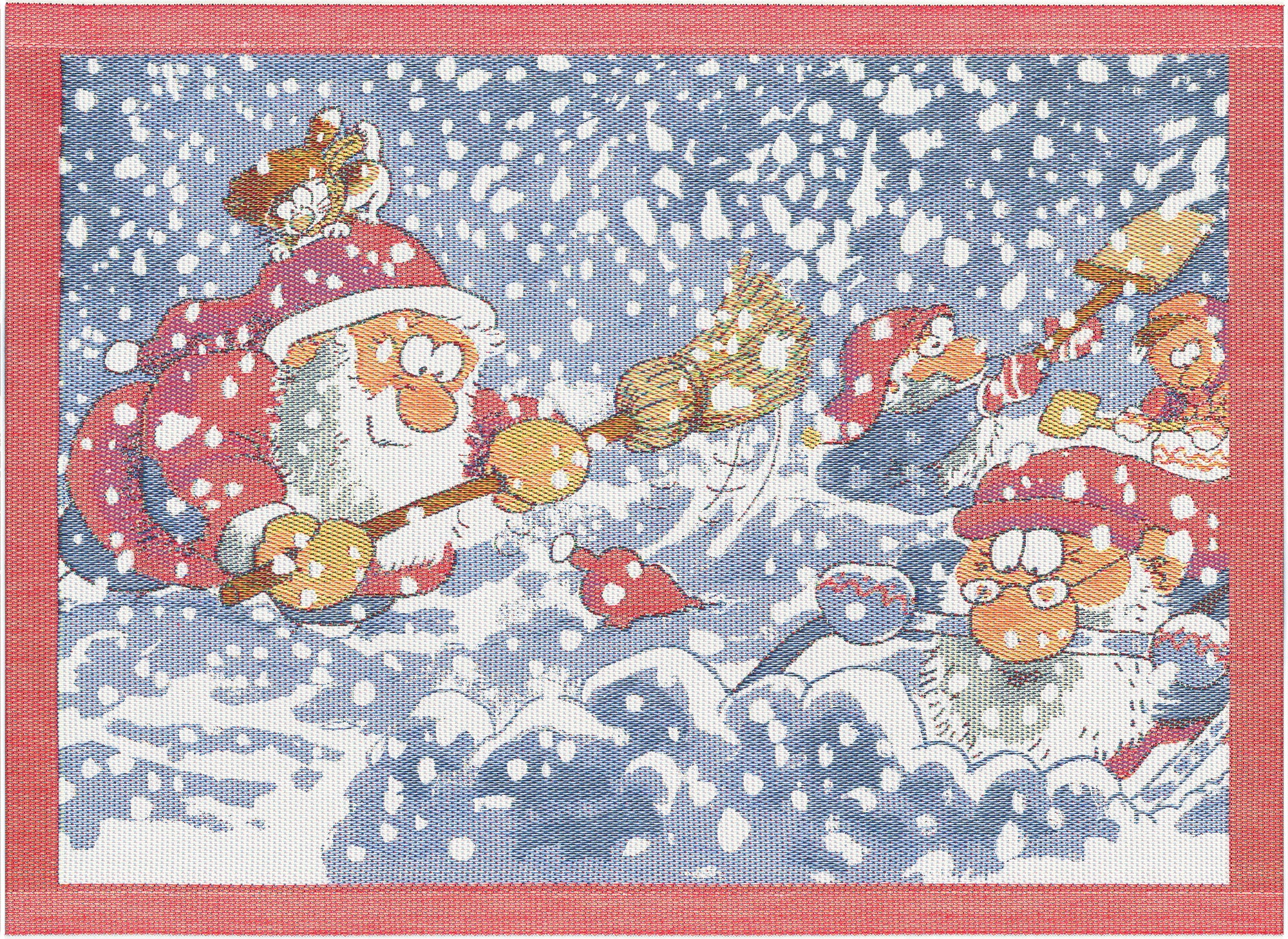 Placemat  35x48 cm Christmas DET SNÖAR
