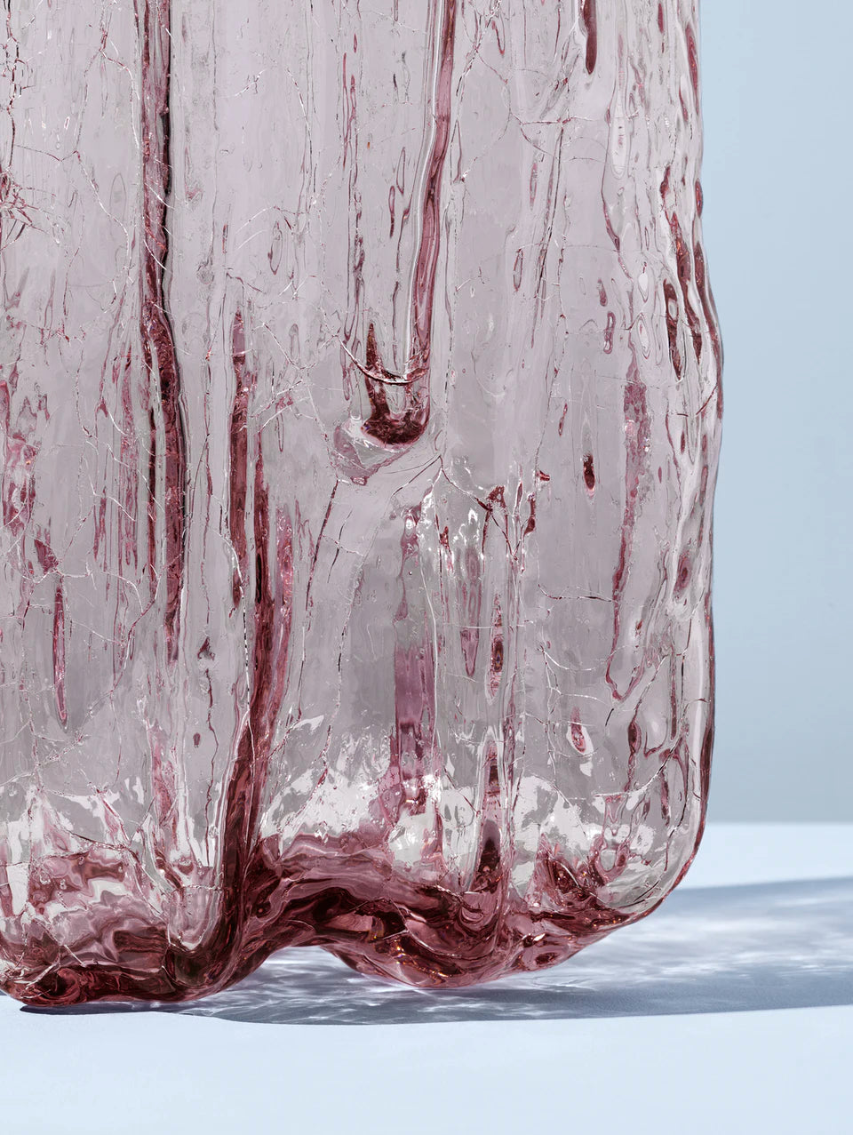 Crackle vase pink Åsa Jungnelius