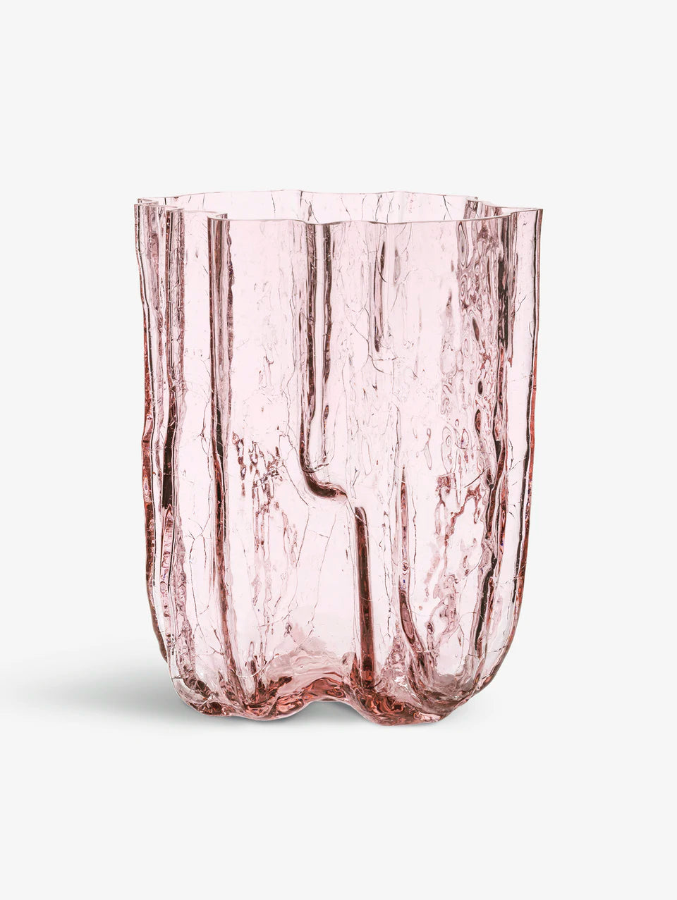 Crackle vase pink Åsa Jungnelius