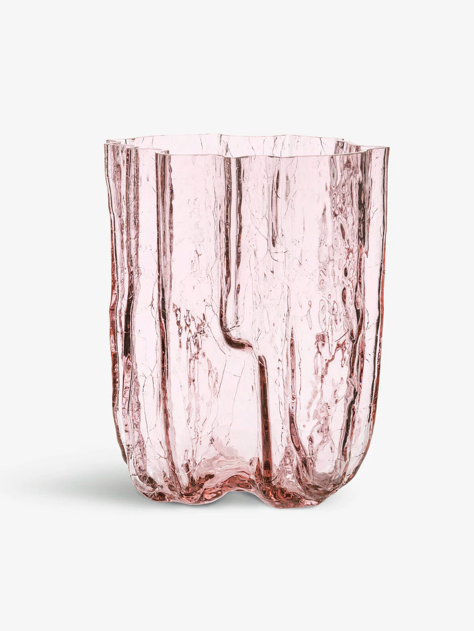 Crackle vase pink Åsa Jungnelius