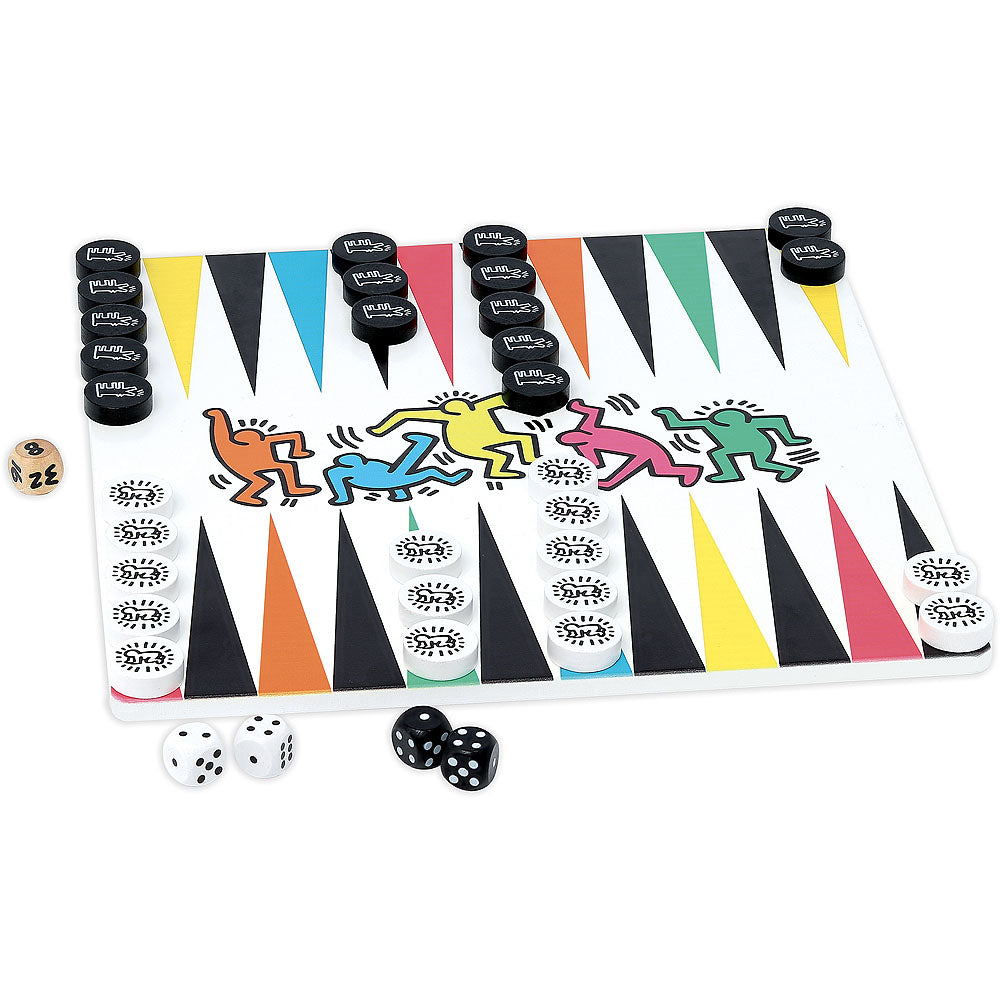 Keith Haring - Checker and backgammon Set