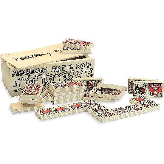 Keith Haring Dominos, Coloured American Art