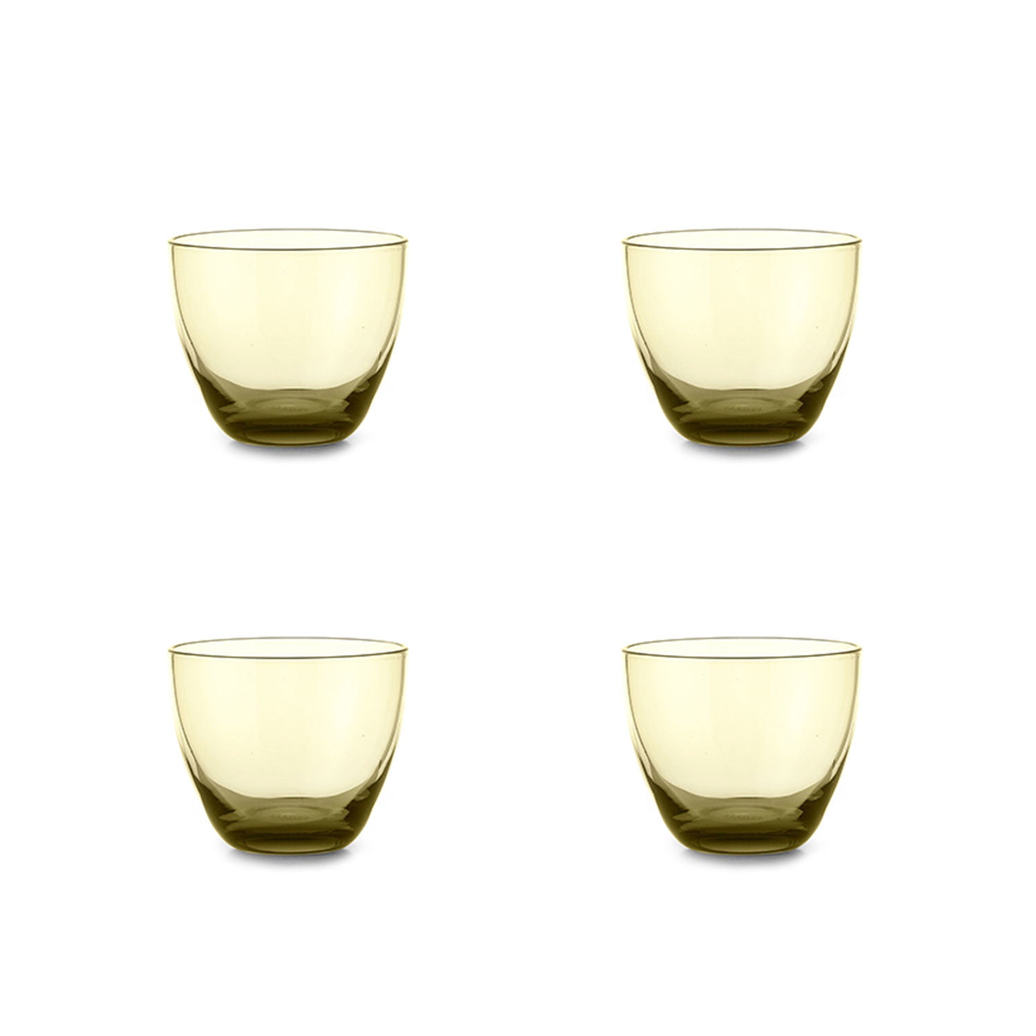 Orient Glass 16 cl 4 pcs Yellow*