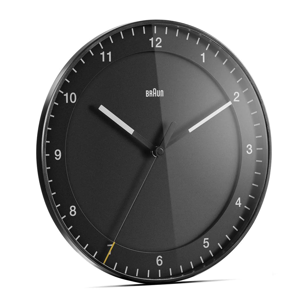 BC17B Braun wall clock 30cm black