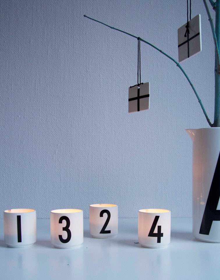 Design Letters Espresso cups set  / MINI CUP SET -White