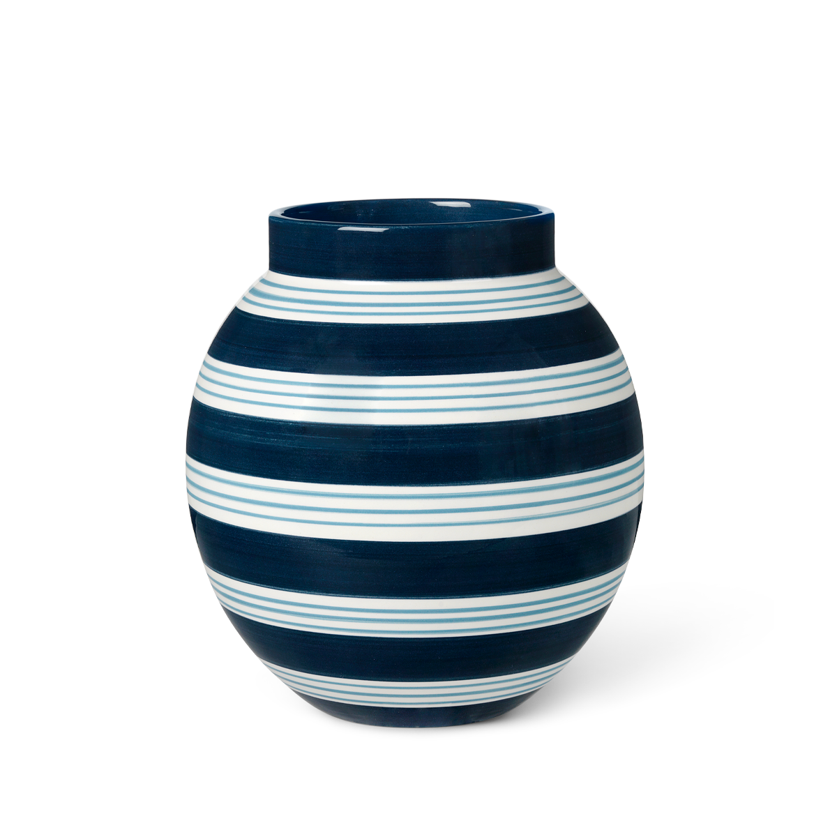 Kähler Omaggio Nuovo Vase H20.5 cm dark blue