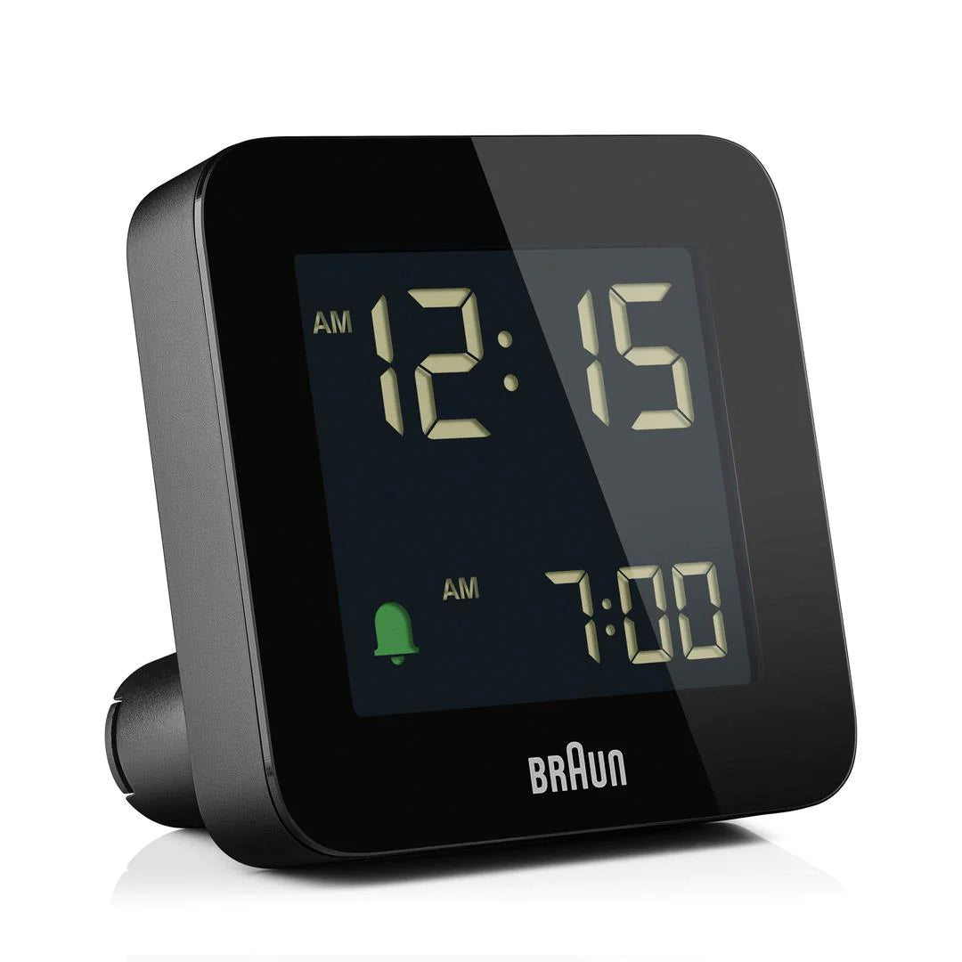 BC09B Braun Digital Alarm Clock - Black