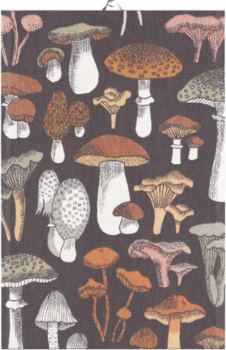 Tea towel 40x60 cm SVAMPRIK  / Mushrooms