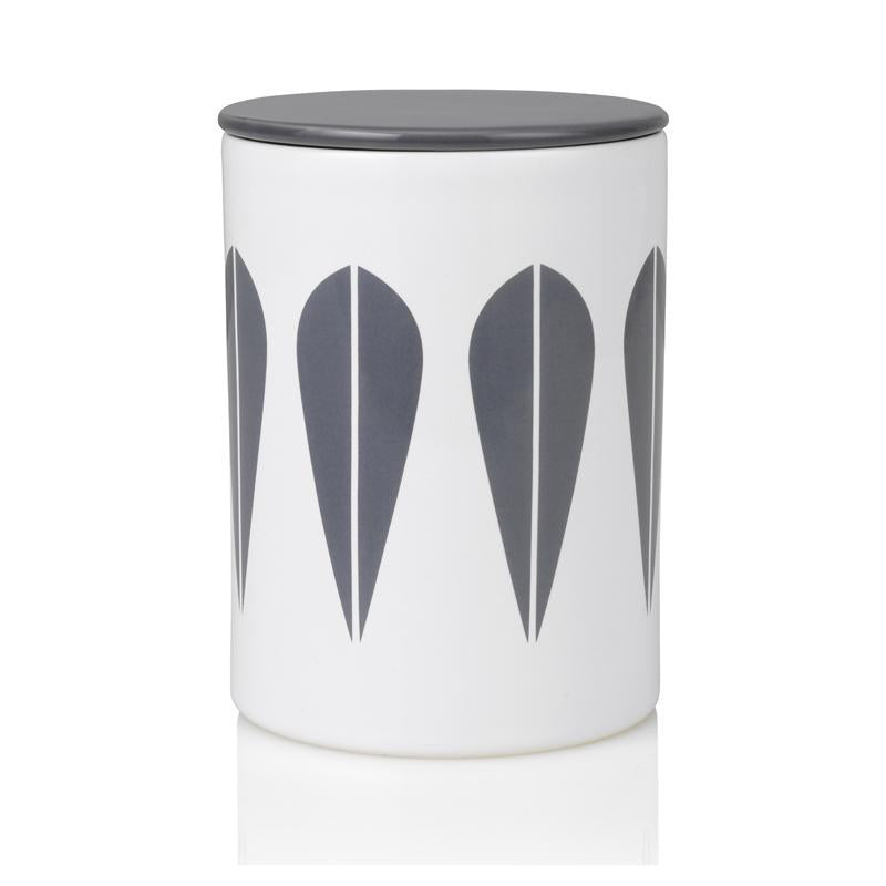 LOTUS I CANISTER 16cm Grey
