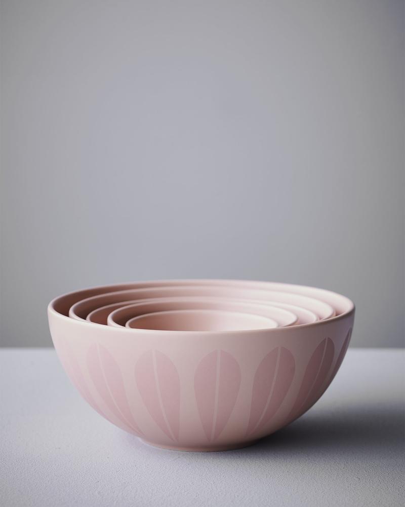 Lotus I Bowl -24cm Trends Ceramic bowl Nude bowl with nude pattern