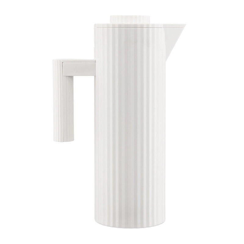 MDL12 W PLISSE',JUG VACUUM GLASS White