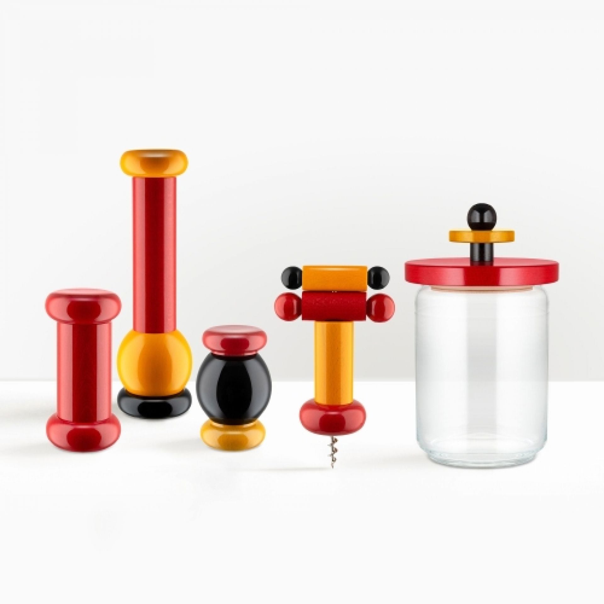 ES16/75 Sottsass jar 75 cl, red