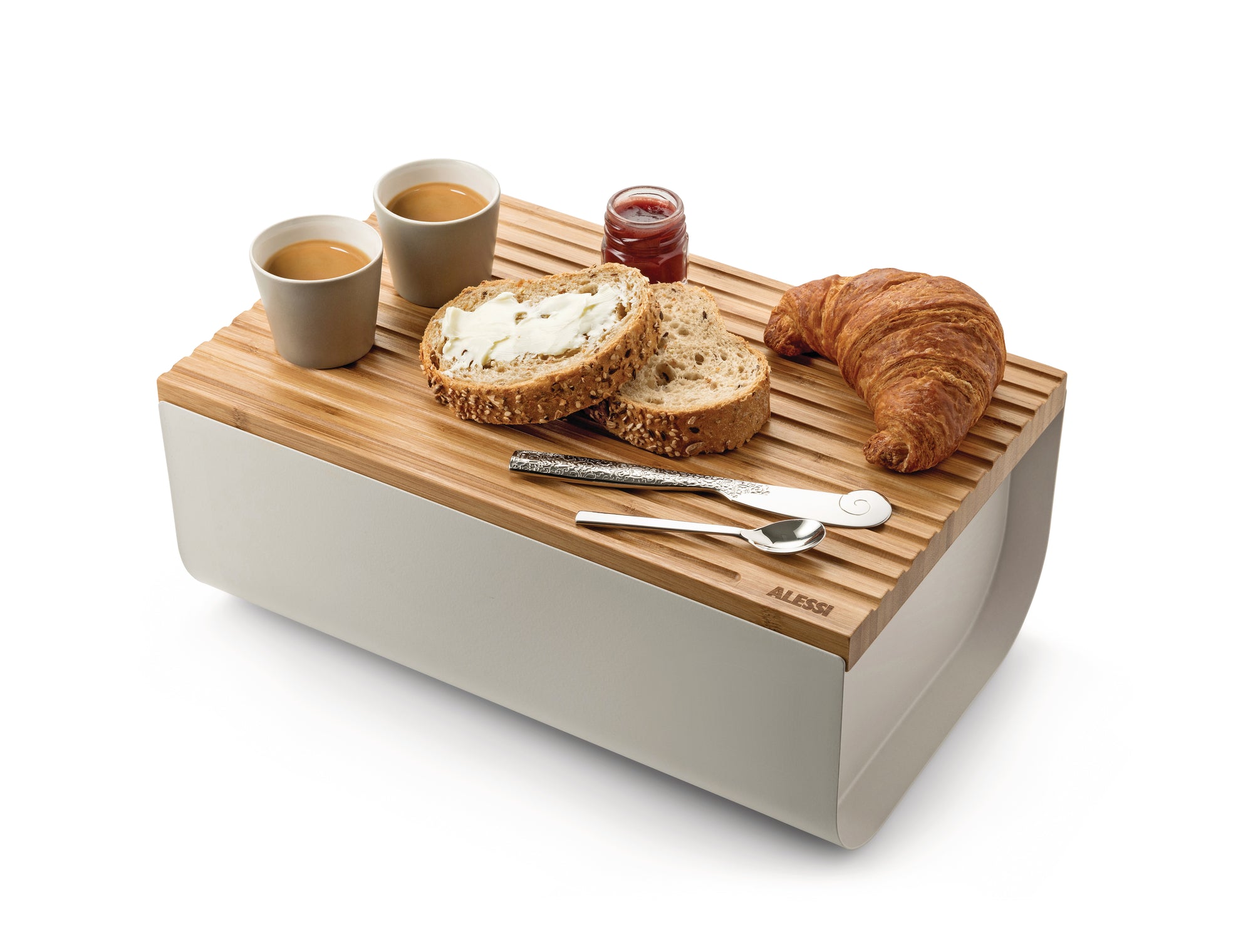 BG03 WG Mattina Bread box Warm Grey