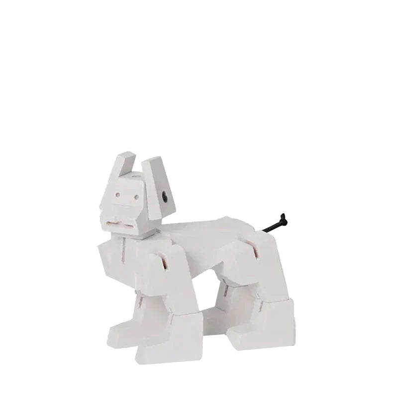 Cubebot SMALL MILO DOG CUBEBOT WHITE