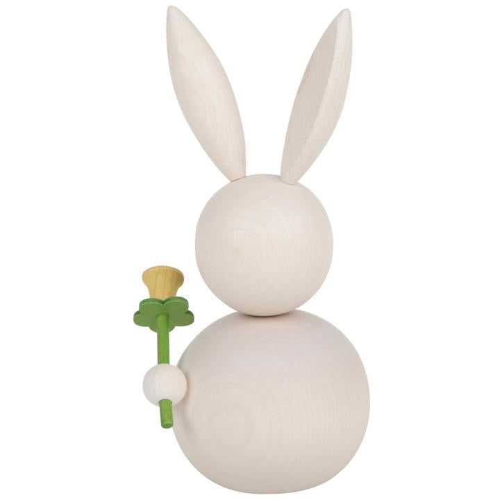 Rabbit 16 cm NEITI PUPUJUSSI DECORATION - Rabbit with flower