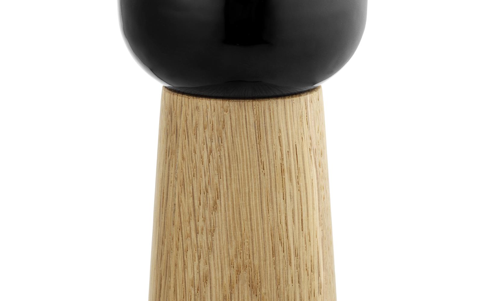 Barrel Salt Mill Large Black*