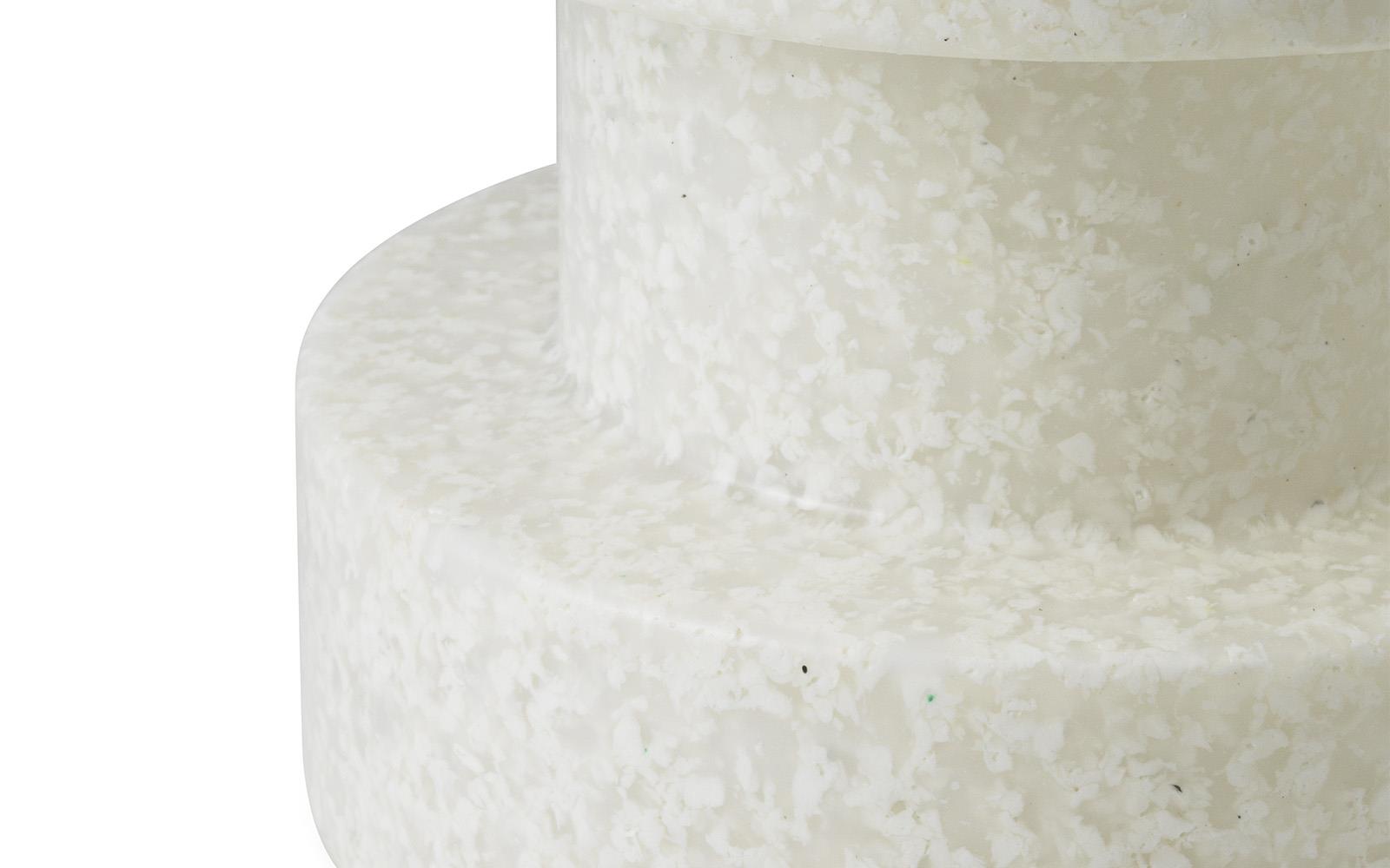Bit Stool Stack White / White