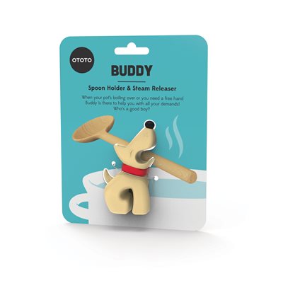Buddy Spoon Holder and Steam Releaser
