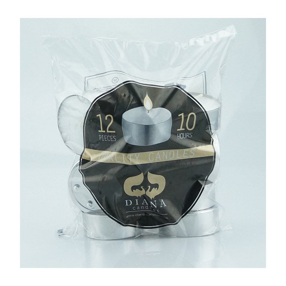 Danish Candle : Tealight maxi bag/12 - 2 1/4"