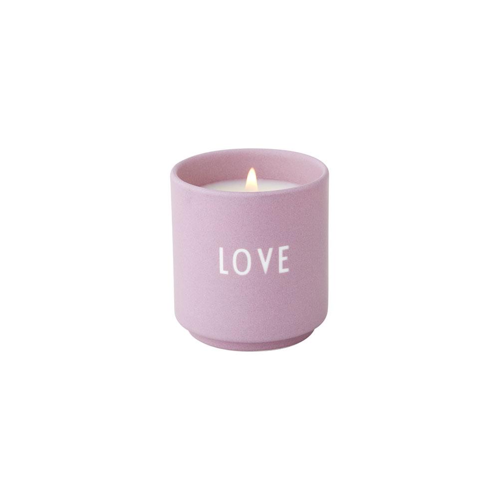 Scented Candle LOVE, Small (Lavender)