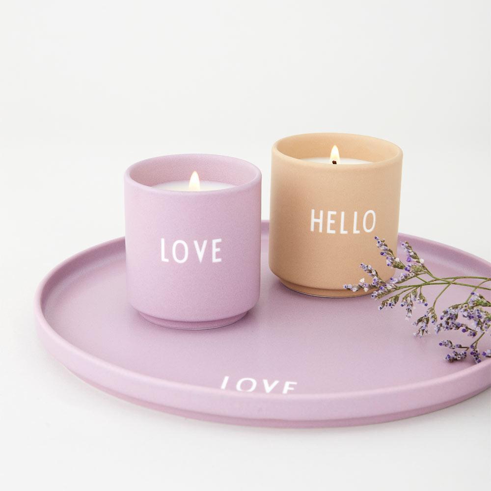 Scented Candle LOVE, Small (Lavender)