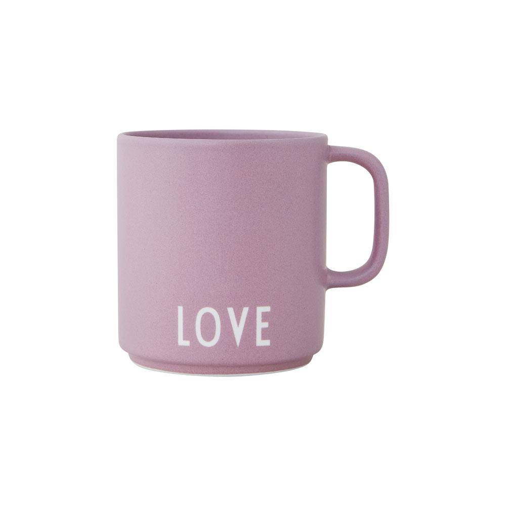 Favourite Cup with Handle mug LOVE ( Lavender )