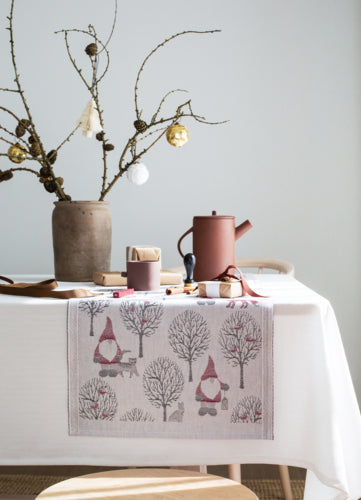 Table runner 35x120 cm Christmas  TOMTELIV