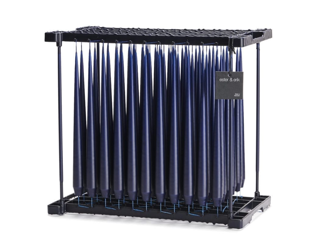 Taper candles 42cm tall pair Ester and Erik Denmark